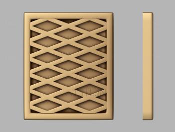 Set of panels (KPN_0045) 3D model for CNC machine